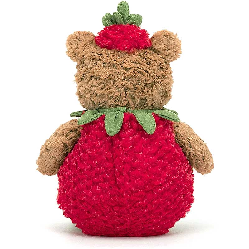 Jellycat Bartholomew Strawberry Bear Plushpaws Co Uk