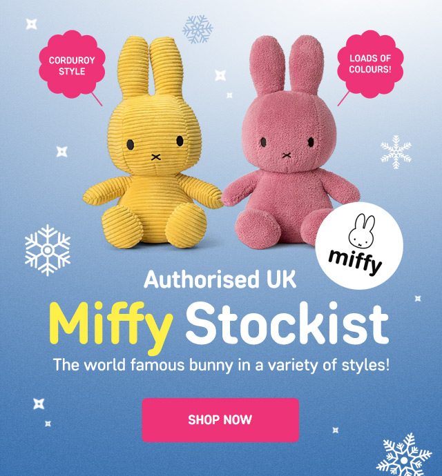 Authorised UK Stockist of Miffy!