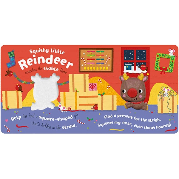 Squish n Squeeze Reindeer! Book