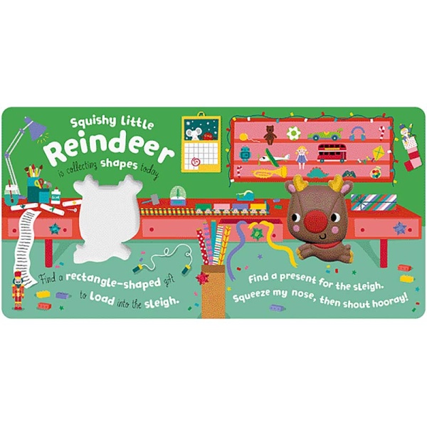 Squish n Squeeze Reindeer! Book