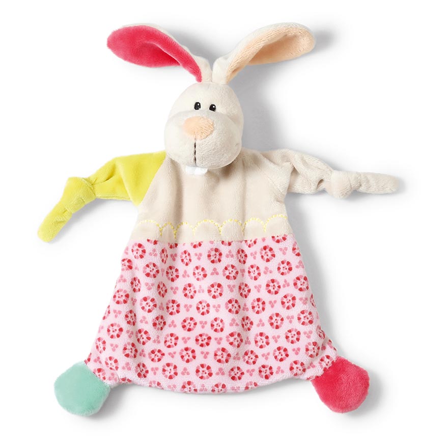 My First NICI Tilli Coloured Bunny Comforter