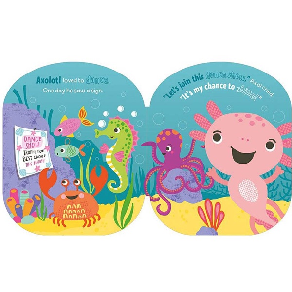 Squish & Snugg Groovy Axolotl Book