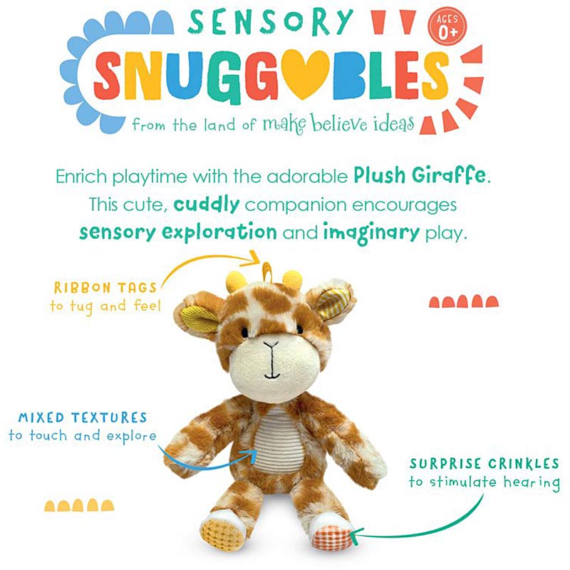 Sensory Snuggables Giraffe