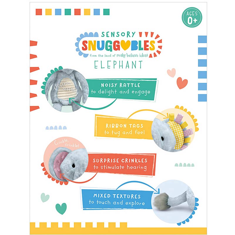 Sensory Snuggables Elephant