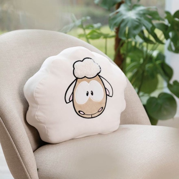 Wool*y Gang White Sheep Cushion