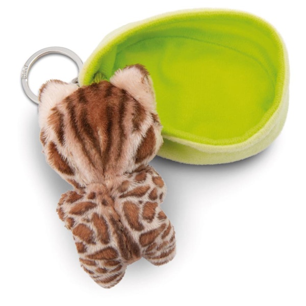 Sleeping Pets Bengal Cat Keyring