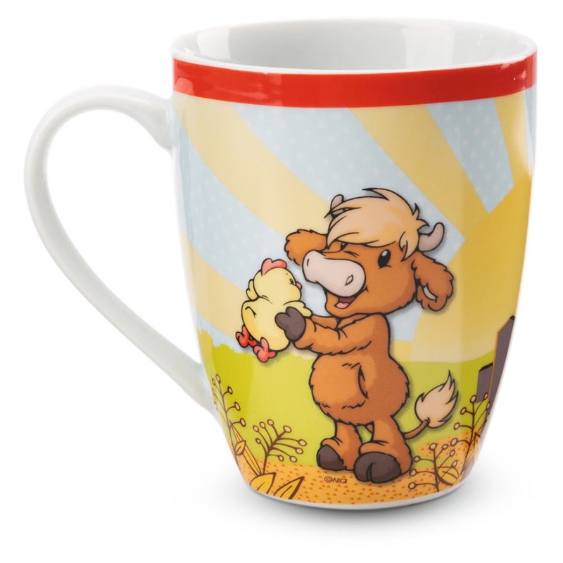 Farm Friends McMooray Highland Cow Mug