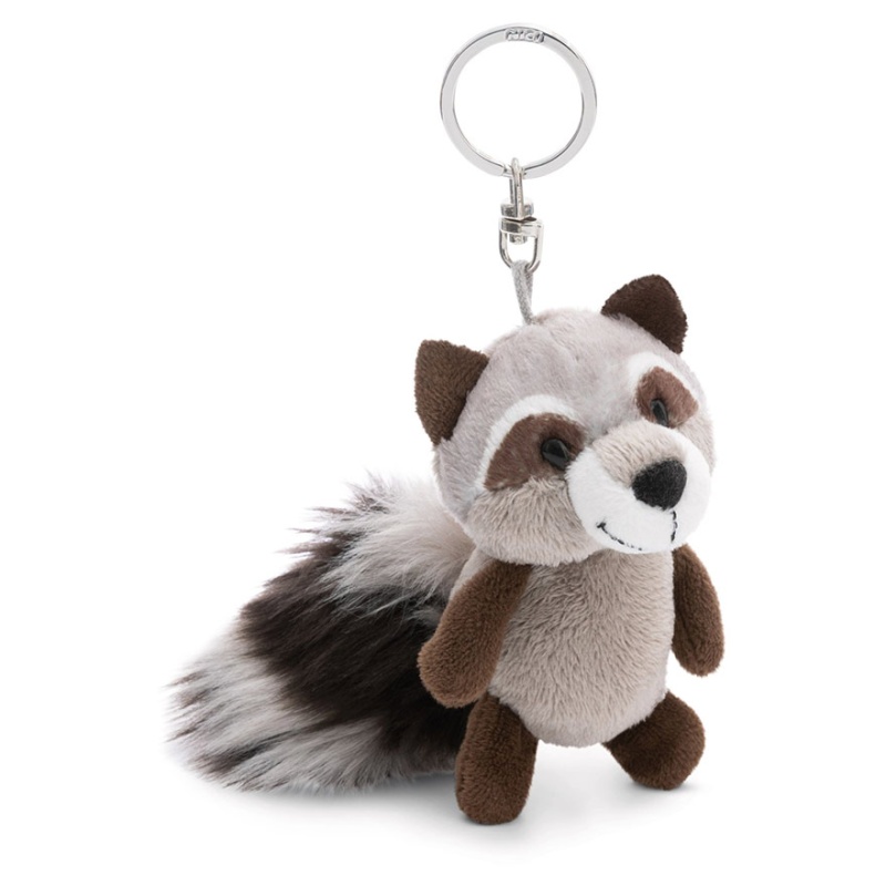 Dreamy Winter Lenno Raccoon Keyring