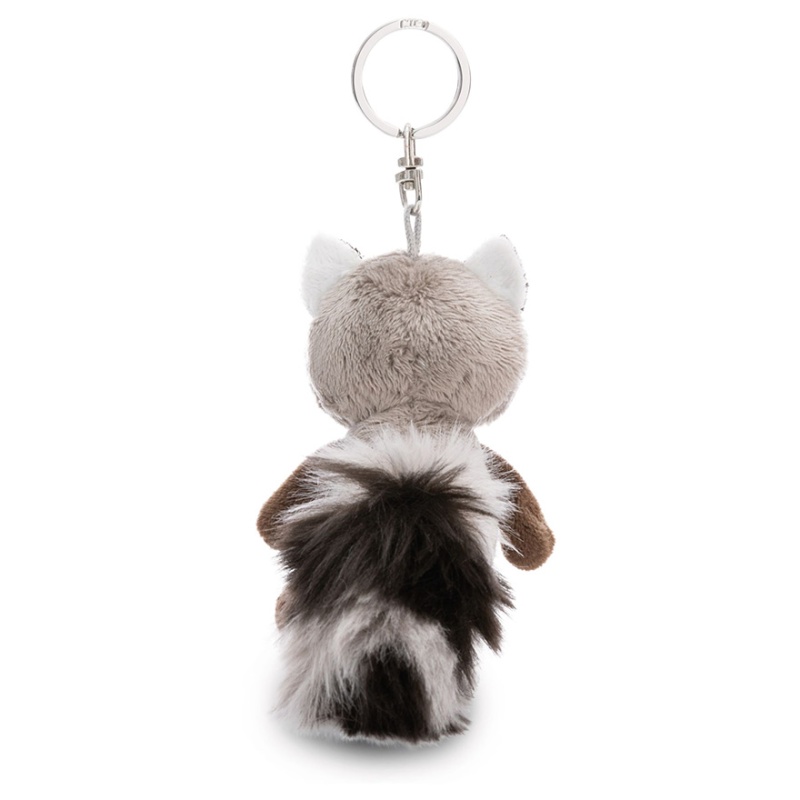 Dreamy Winter Lenno Raccoon Keyring