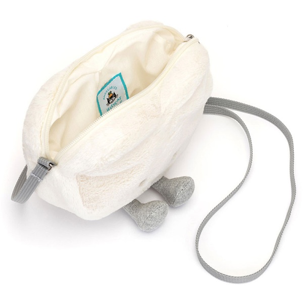 Amuseables Cream Heart Shoulder Bag
