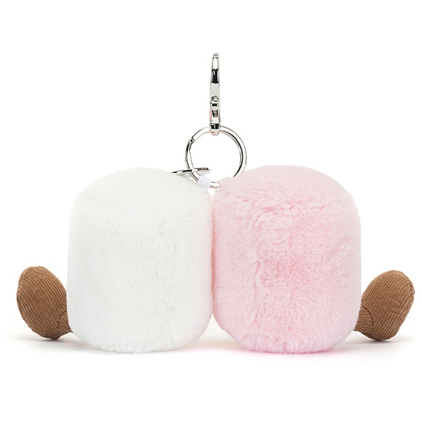 Amuseables Pair of Marshmallows Bag Charm