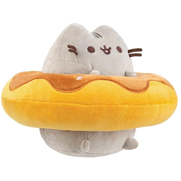 Pusheen in a Chocolate Doughnut