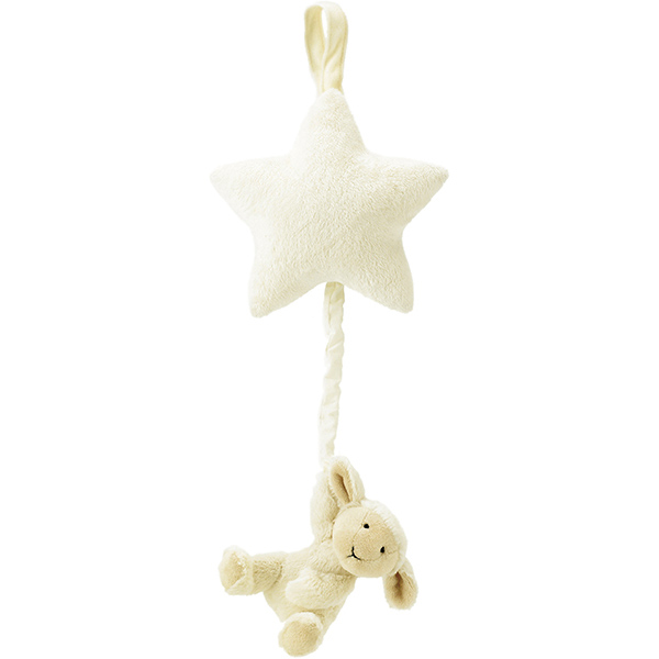 Bashful Lamb Star Musical Pull