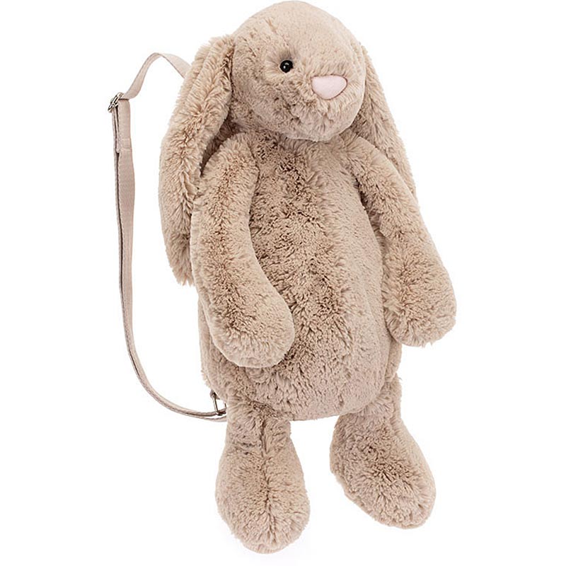 Bashful Beige Bunny Backpack