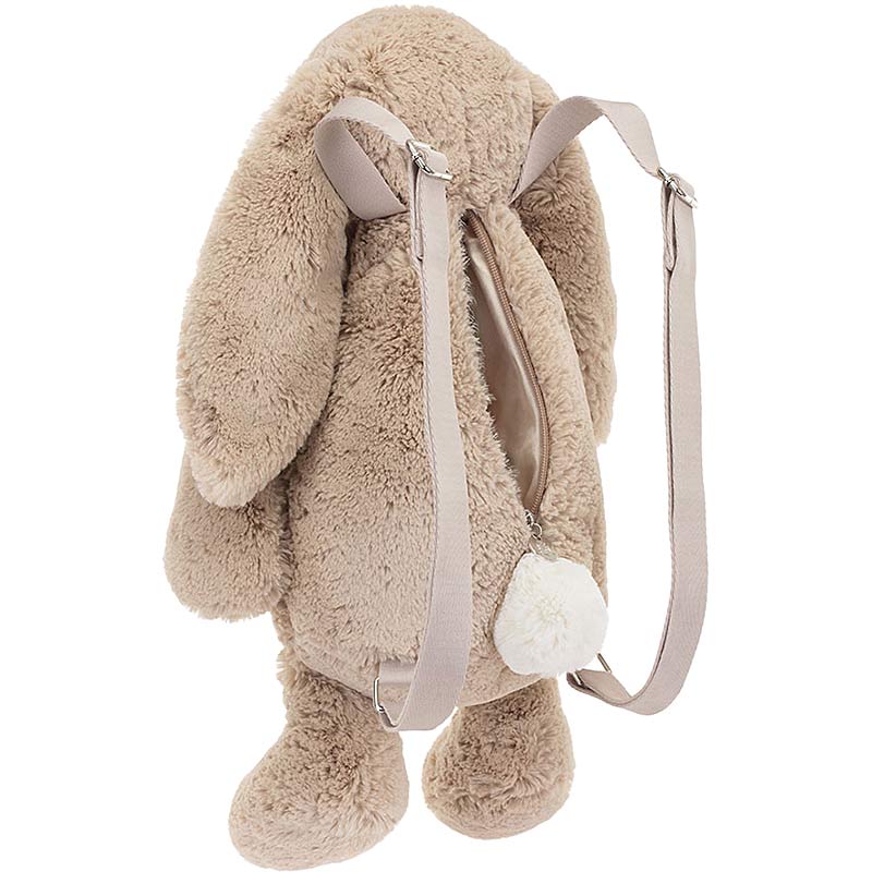 Bashful Beige Bunny Backpack