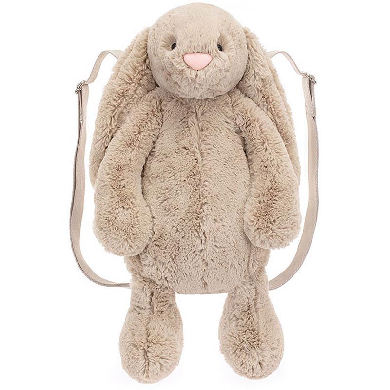 Bashful Beige Bunny Backpack