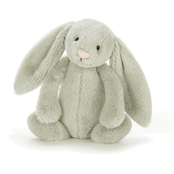 Bashful Silver Bunny Chime