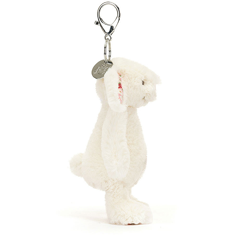 Blossom Cream Berry Bunny Bag Charm