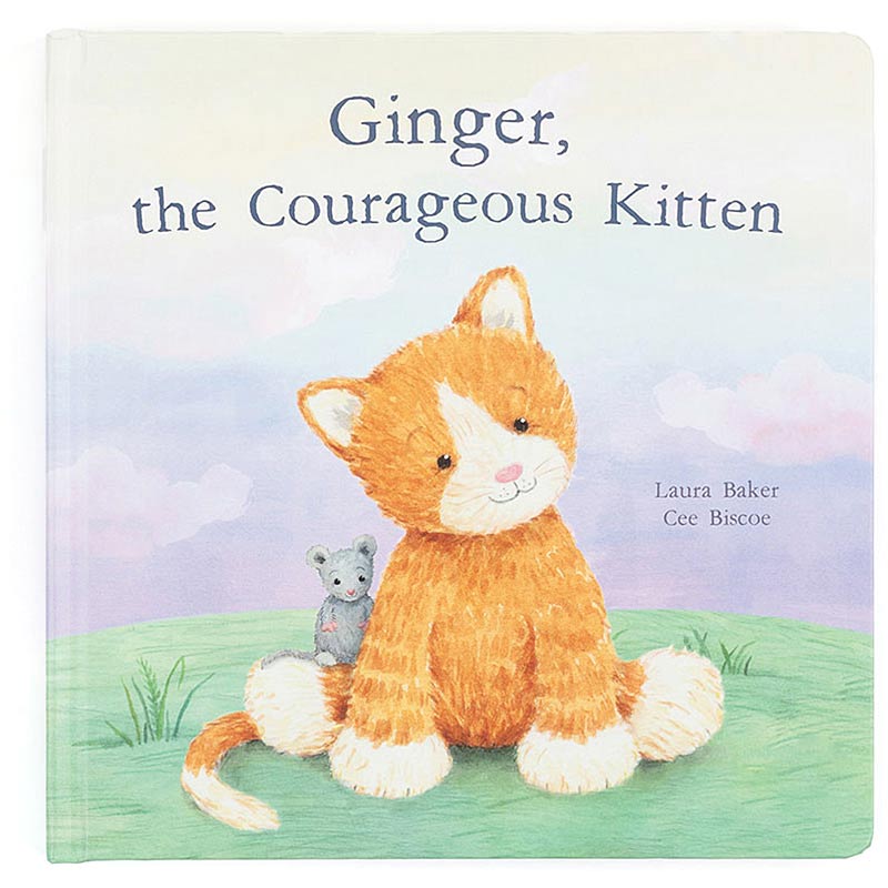 Ginger, the Courageous Kitten Book