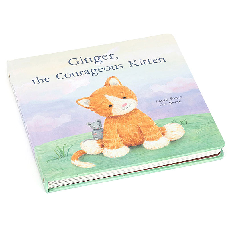 Ginger, the Courageous Kitten Book