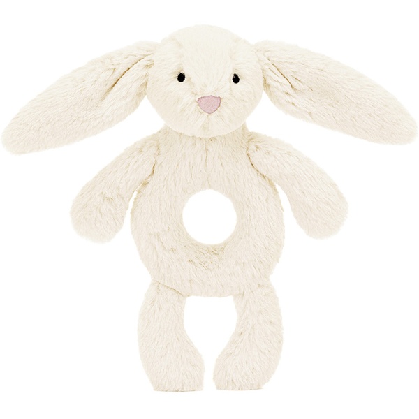 Bashful Cream Bunny Ring Rattle