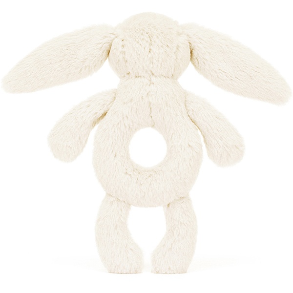 Bashful Cream Bunny Ring Rattle