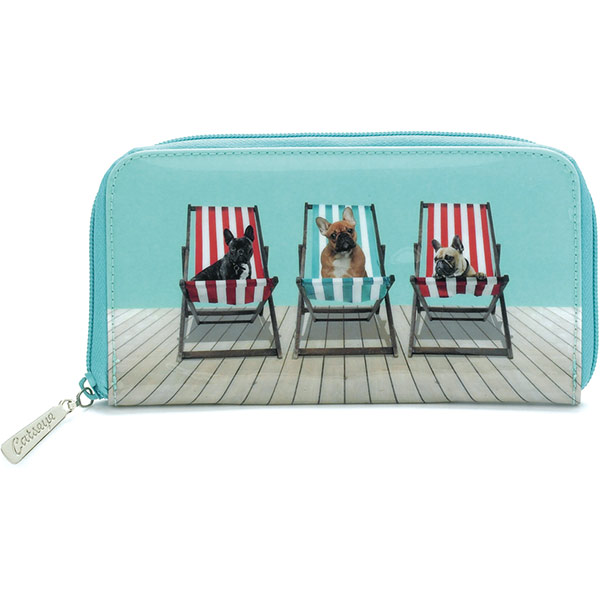 Deckchair Dogs Zip Wallet