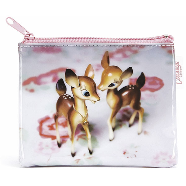 Deer on Rose Coin Purse