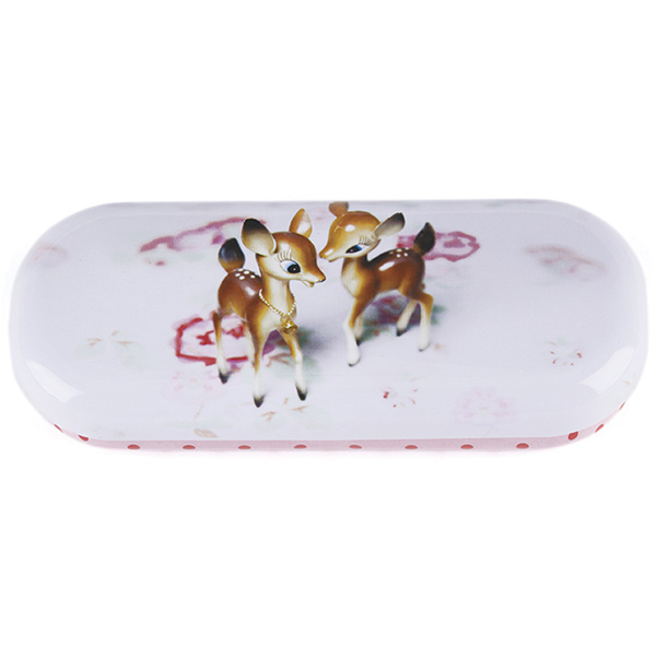 Deer on Rose Glasses Case