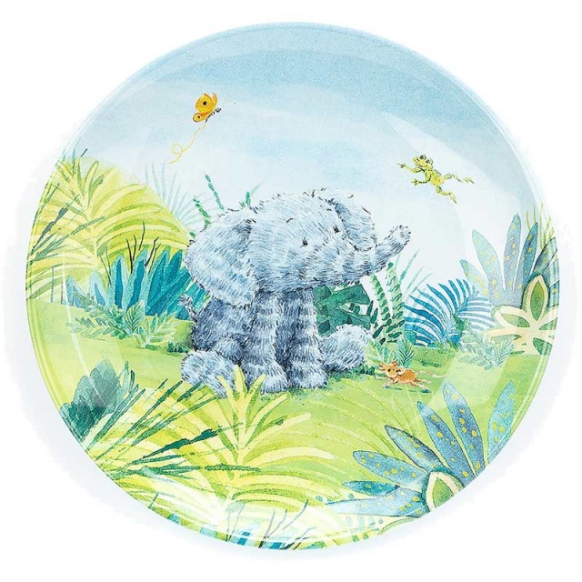 Elephants Can't Fly Melamine Plate