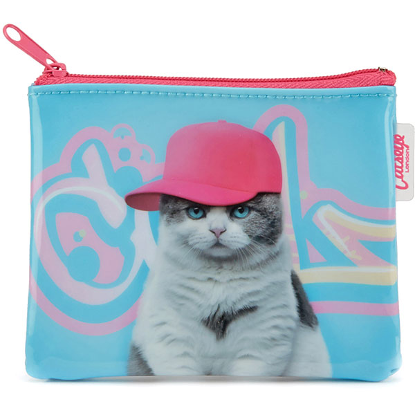 Graffiti Cat Coin Purse