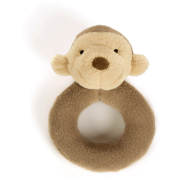 Hushbie Monkey Grabber Rattle