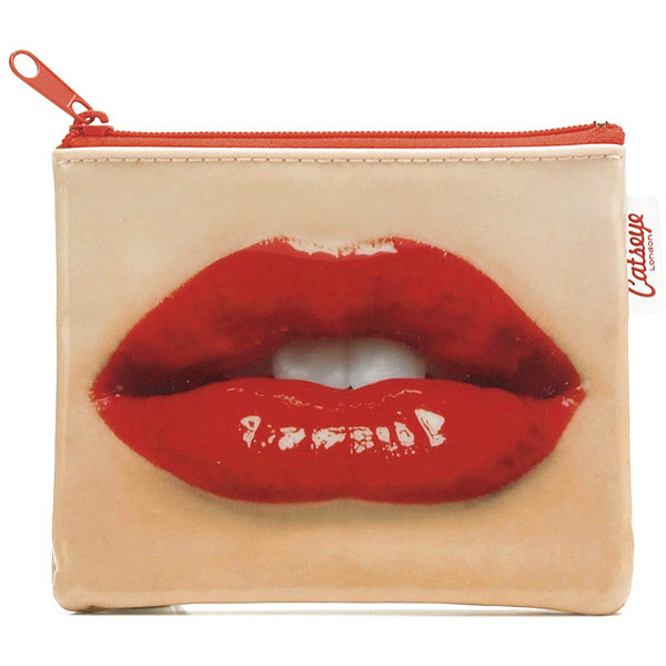 Lips Zip Purse