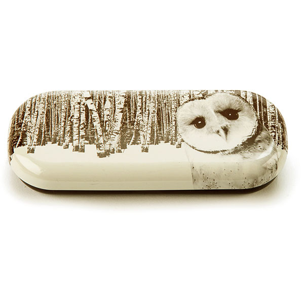 Owl in Woods Glasses Case