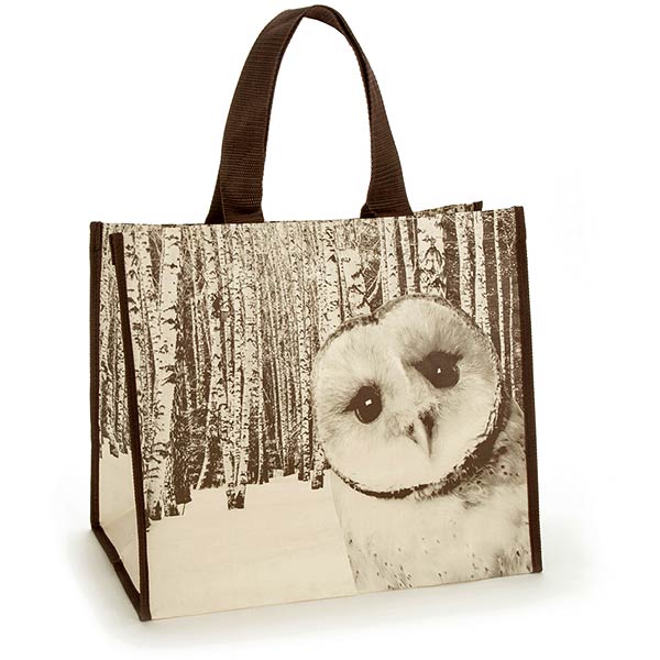 Owl in Woods Shopper