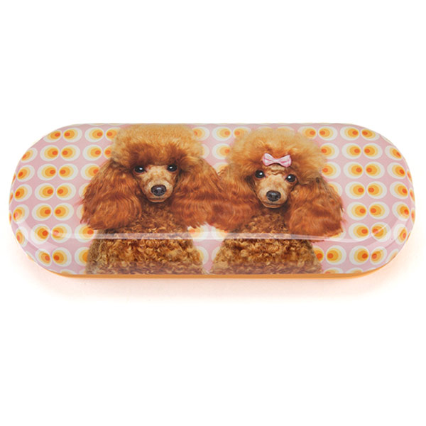 Poodle Love Glasses Case