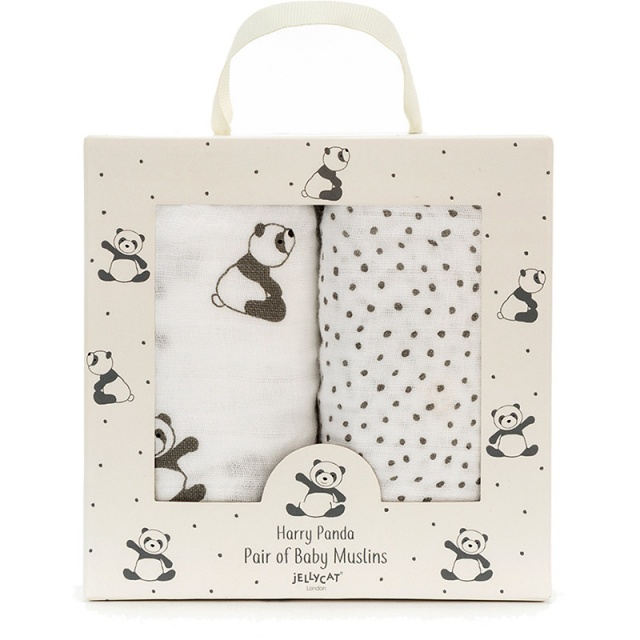 Harry Panda Muslin Cloths