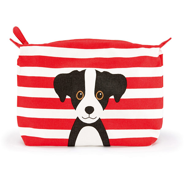 Red Cotton Dog Wash Bag