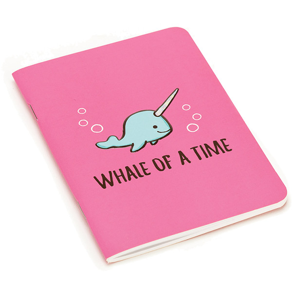 Seas the Day Fuchsia A6 Notebook