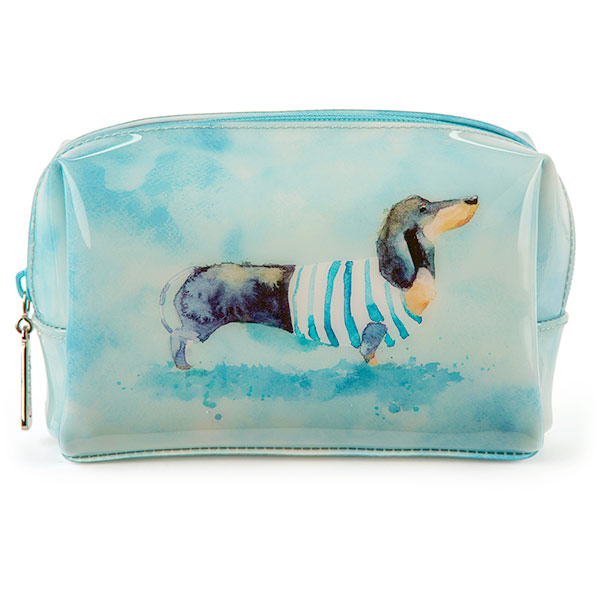 Sausage Dog Beauty Bag