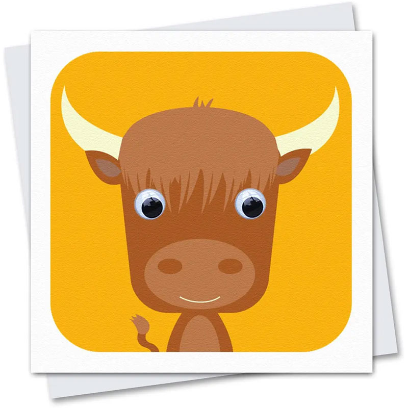 Hilary Highland Cow Gift Card