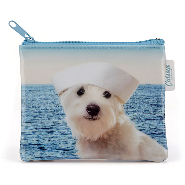 Sailing Dog Coin Purse