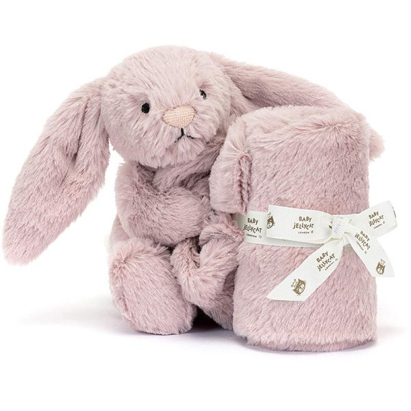 Bashful Luxe Rosa Bunny Soother