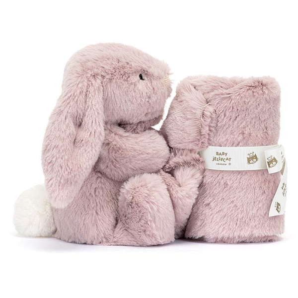 Bashful Luxe Rosa Bunny Soother