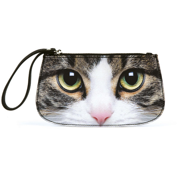 Tabby Cat Wristlet