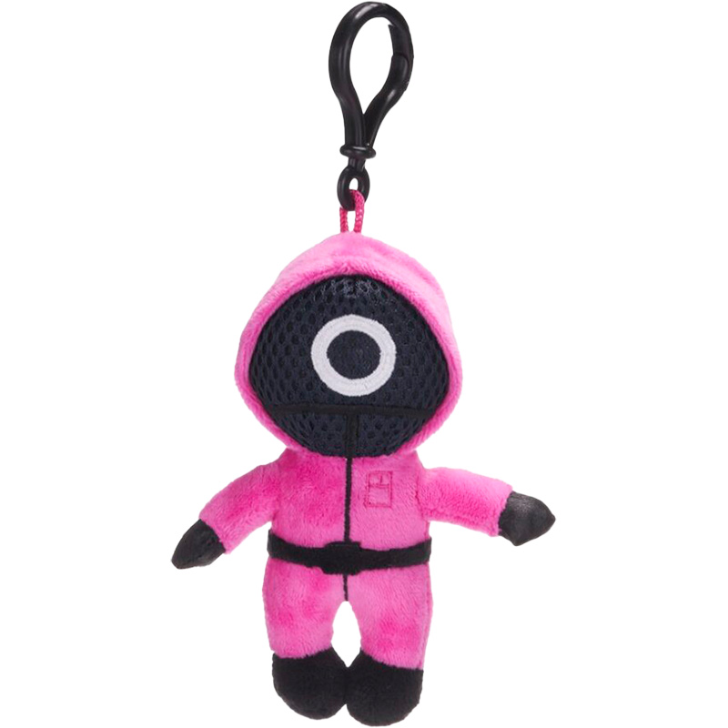 Netflix Squid Game Pink Guard Worker (Circle) Keyring