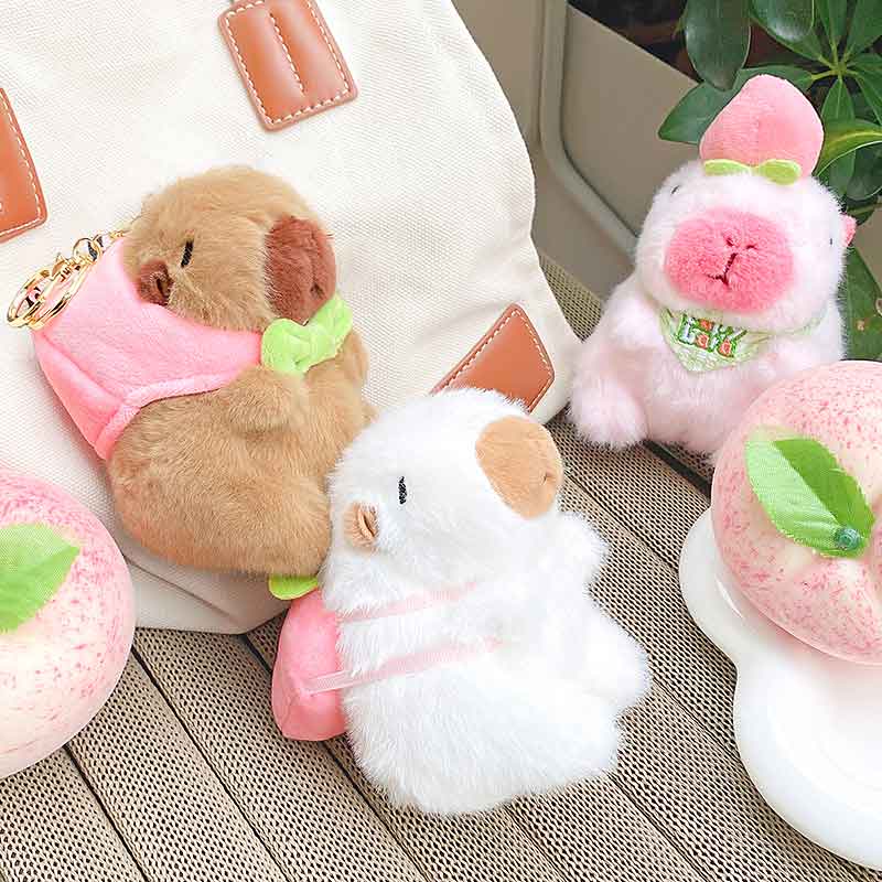 Mima Fluffy Capybara Days Keyring