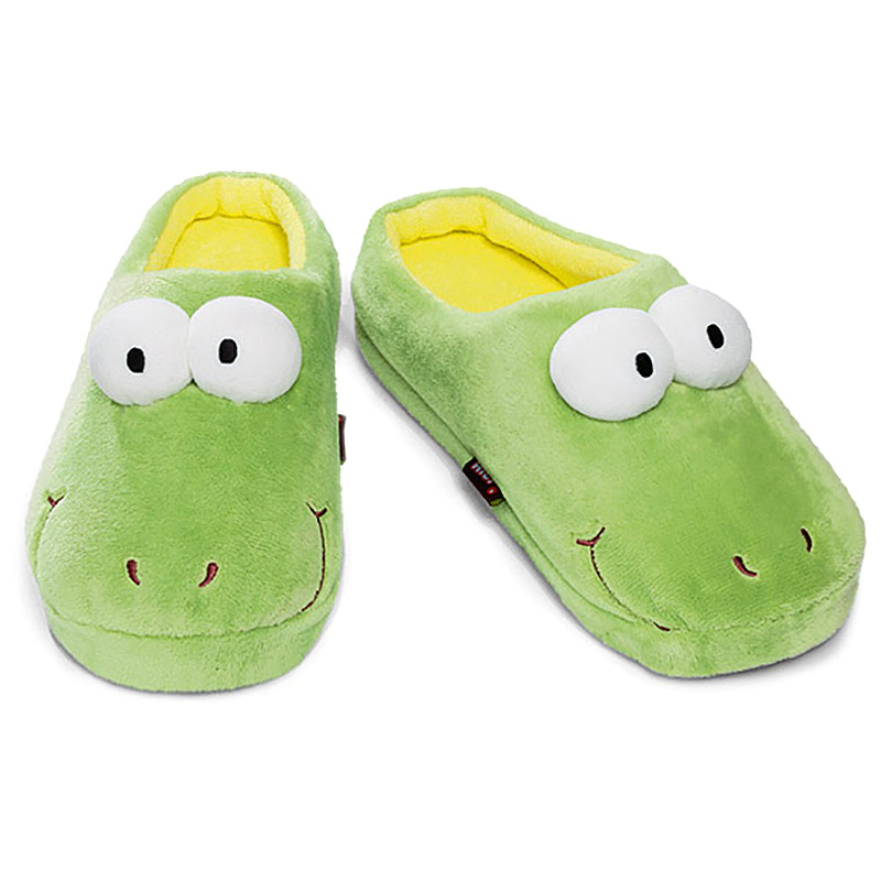 Jolly Sleepy Frog Slippers