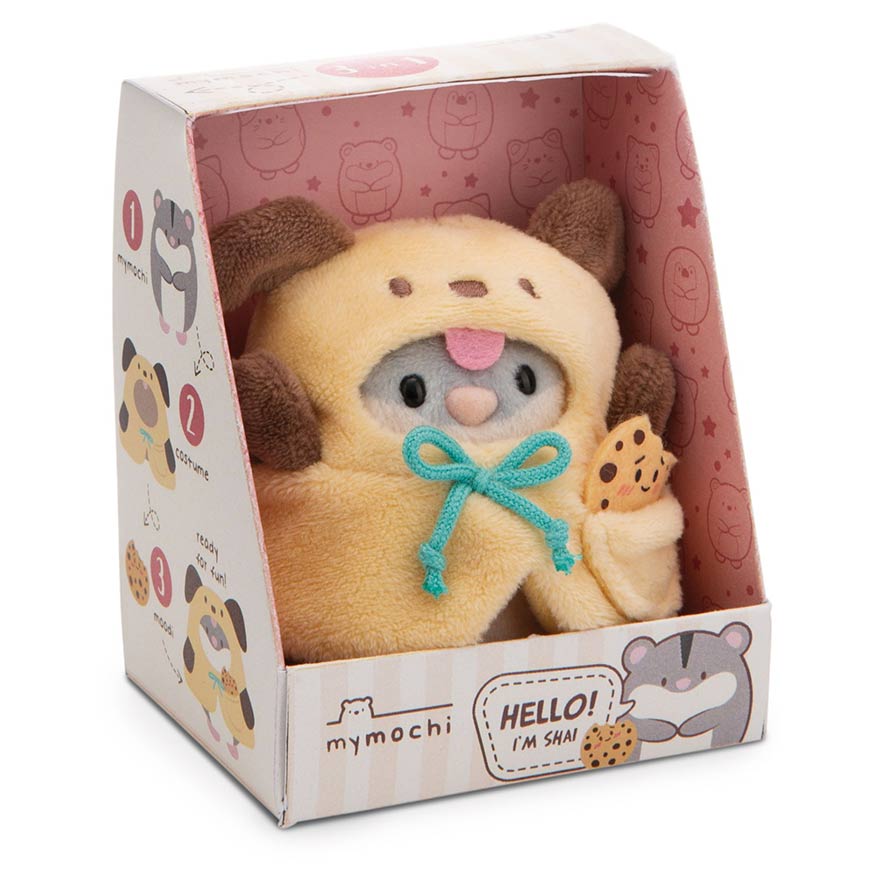 mymochi Shai Hamster with Cookie and Dog Costume