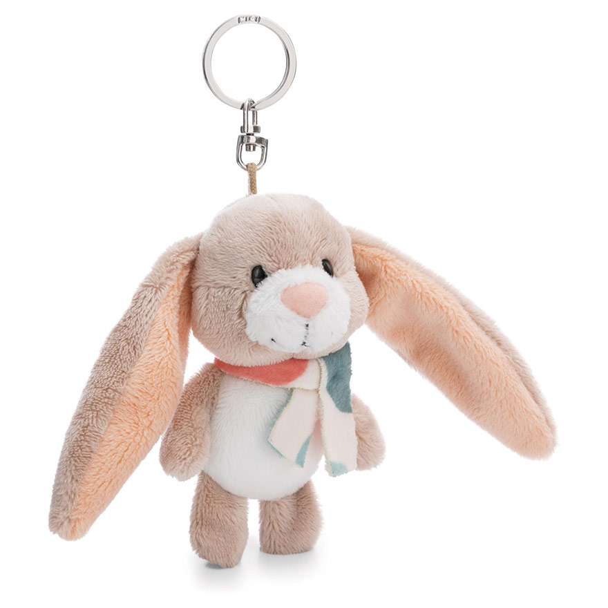 Dreamy Winter Fjella Bunny Keyring